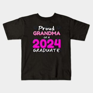 proud grandma of a graduate 2024 gift for grandma Kids T-Shirt